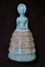 Summit Art Slag Glass Southern Belle Mélaine Bell - Blue and Beige picture