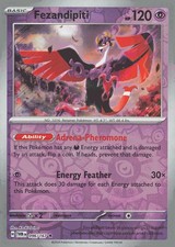 FEZANDIPITI R REVERSE HOLO 096/167 TWILIGHT MASQUERADE POKEMON NM/M picture