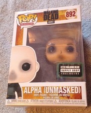 Funko Pop Vinyl: The Walking Dead - Alpha (Unmasked) - AMC #892 New nib picture