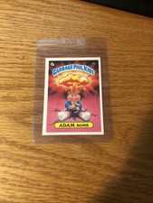 Original 1985 Topps Adam Bomb #8a Glossy Back With Checklist picture