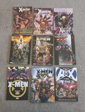 Lot Of 9 X-Men Related TPB Graphic Novels Marvel Comics Wolverine Ultimate HC picture