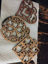 Pampered Chef Set Of Three 2006-2008 Trivets picture