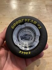 Goodyear Tire Ashtray DODGE CHARGER Glass on Rubber Man Cave NASCAR Collector picture