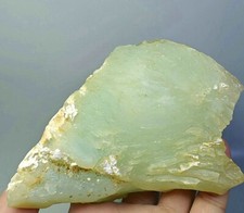 460g Rare  Natural Original Green Agate Quartz Crystal Stone Mineral Specimen picture