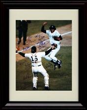 Framed 8x10 1977 World Series - Portrait - New York Yankees Autograph Replica picture