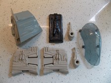 Star Wars Vintage Slave 1 Han Solo in carbonite, canopy, side hatch, cannons etc picture