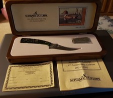 2001/2002 Schrade Cutlery Federal Duck Commemorative Knife and Stamp Set picture