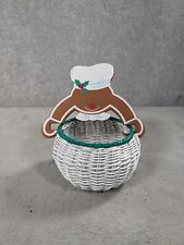 Avon Tiny Treat Holiday Basket Gingerbread Man picture