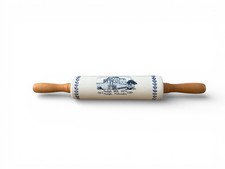 DART Henderson NE Neligh Mill Nebraska Ceramic Rolling Pin Historic Landmark picture