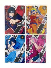 Kayou Naruto Sasuke Sakura Itachi Diamond UR 4 Card Set English Earth Scroll 2 picture