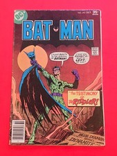 Batman #292 (1977) DC Comics The Testimony of the Riddler Bronze Age picture