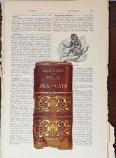 50 Antique Black And White Small Illustration Encyclopaedia Pages 1906 Paper Art picture