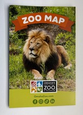 Henery Doorley OMAHA ZOO & AQUARIUM fold out Map 2026 new picture