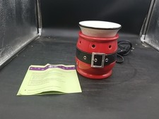 Scentsy Warmer Jolly Holiday Collection w/ Box Santa Suit Full Sized picture