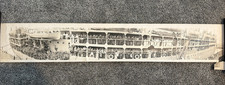 WW1 Navy Troop Transport Panoramic Photo • Original AEF 40x8 Yard‑Long picture