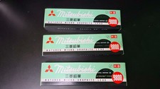 36 Mitsubishi 9800 HB JIS mark Japanese pencil lot - 3 boxes - vintage Showa NOS picture