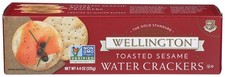 Wellington Cracker Wtr Sesame 4.4 OZ Pack Of 12 picture