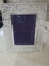Vintage Handmade Lead Crystal Picture Frame Western Germany Style 24% PbO picture