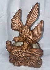 Maddux Of Calif. Numbered Signed 1960 Planter 2 Birds Ceramic 10x7x5