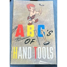 Vintage General Motors ABC Hand Tools Booklet Primitive Pete 1945 GM Walt Disney picture