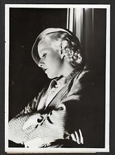 📸HOLLYWOOD JEAN HARLOW ACTRESS VINTAGE 1930 ORIGINAL PHOTO🌟 picture