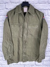 Vintage Dutch Army Field/Utility Shirt Size: Small #3 picture