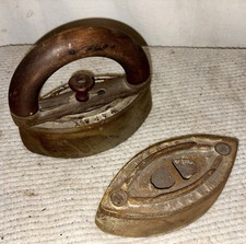 PAIR OF ANTIQUE WAPAK SAD IRONS picture
