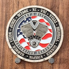 Victory Motorcycles USA Let's Ride Challenge Coin  1#36 picture