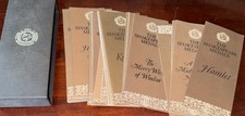 42 VINTAGE 1972 THE SHAKESPEARE MEDAL REFERENCE LITERATURE IN SLIPCASE picture