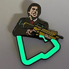 Scarface Tony Montana New Era Frame Hat Pin Glow In The Dark Bag Fitted Hats picture