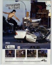 Aggressive Inline PS2 Xbox GCN 2002 Vintage Print Ad/Poster Official Promo Art picture