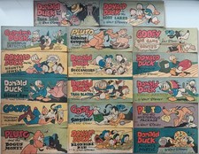 Donald Duck Goofy Pluto Mickey Mouse Wheaties Cereal Box Comic Books Lot Disney picture
