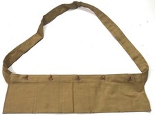 WWII BRITISH CANADIAN COMMON WEALTH SMLE ENFIELD RIFLE .303 AMMO BANDOLIER picture