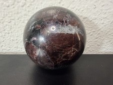 388G Natural Red Garnet Sphere Quartz Crystal Ball Energy Healing - Hard To Find picture