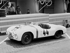 Cars 1950 skoda 1101 sport typ 966 race racing rally Art Print Poster 11x17 picture