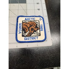 Boy Scouts of America Seneca District Arctic Trek 71 Bear Patch Vintage BSA picture