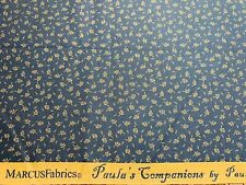 Cotton Fabric 1800s Civil War Repro Cadet Blue Paula Barnes Marcus Fabrics FQ picture