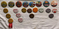 Oktoberfest USA La Crosse Wisconsin Pinback Buttons Lot 1970s picture