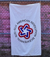 Vintage 1970s American Revolution Bicentennial 1976 Flag picture