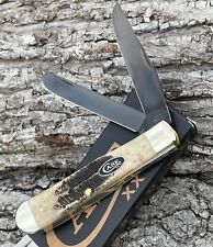 CASE XX *d 2023 VINTAGE PVD COATED BLADES TRAPPER KNIFE KNIVES picture