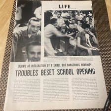 VTG 1957 Article School Desegregation Civil Rights History picture