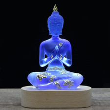 Buddha Statue 7'' Seated Small Figurine Collectibles Decor Buddha Statue Antique picture
