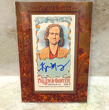 Topps 2026 Allen & Ginter World's Champions MA-KY Kyle Mooney Auto picture