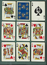 Rare 1929  MANDELL  BROTHERS Dept Store CHICAGO Wide Playing Cards   52/52 NJ picture