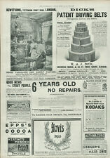 Antique Advertisement Print Hewetson & Hovis & Williams Soap & Berkefeld 1899 picture