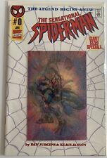 The Sensational Spider-Man #0 Giant Sized Special Hologram Cover & #1 Near Mint+ picture