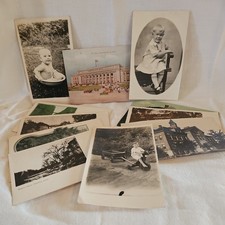 Lot Of 11 Ephemera Real Photo Postcards Fayette Sumner Iowa Midwest North-Iowa picture