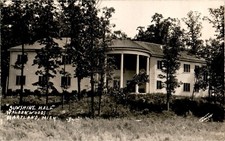 Sunshine Hall, Waldenwoods, Heartland, Michigan MI RPPC Postcard picture