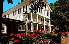 South Dartmouth Massachusetts House Streetview Chrome Cancel WOB Postcard picture