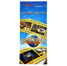 Universal Studios Singapore - 2013 STUDIO GUIDE MAP - Transformers, Mummy, Shrek picture